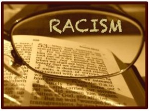 Randall Daluz Racism On Glasses On Bible