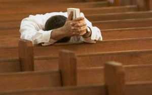 Randall Daluz - Man In Church Praying